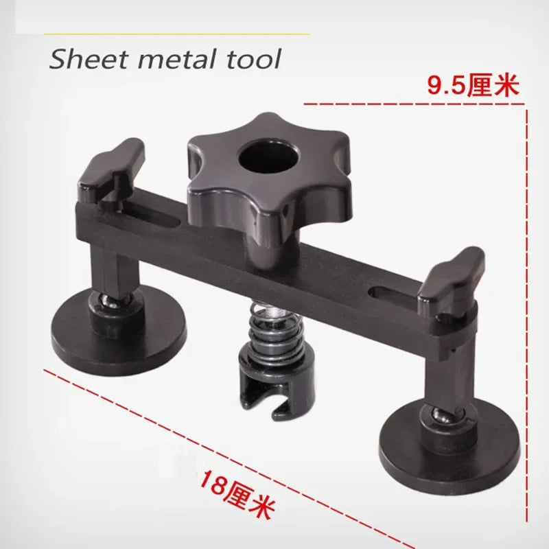 Car Dent Repair Tool Kit – Long &amp; Bridge Pullers with Glue Gun