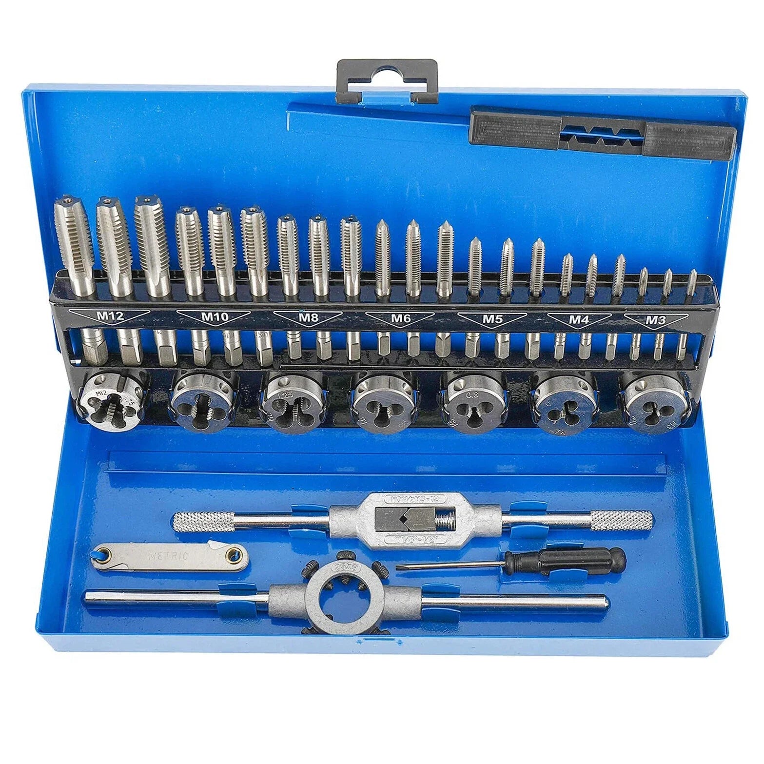 Tap &amp; Die Set – Professional Threading Tools (110pcs / 32pcs / 40pcs Options)