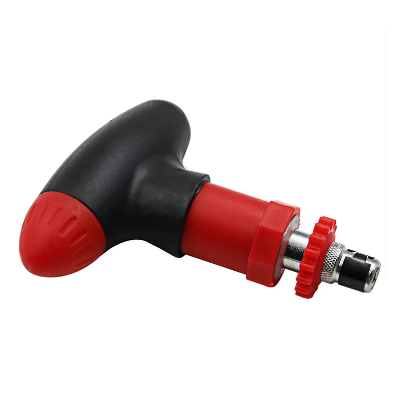 1/4" Ratchet T-Type Screwdriver Handle for 6.35mm Hex Bits | Reversible Bit Holder Tool for DIY, Furniture &amp; Home Repair