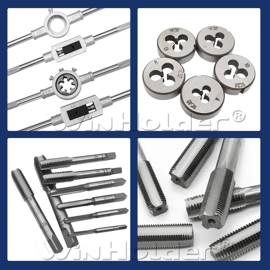 Tap &amp; Die Set – Professional Threading Tools (110pcs / 32pcs / 40pcs Options)