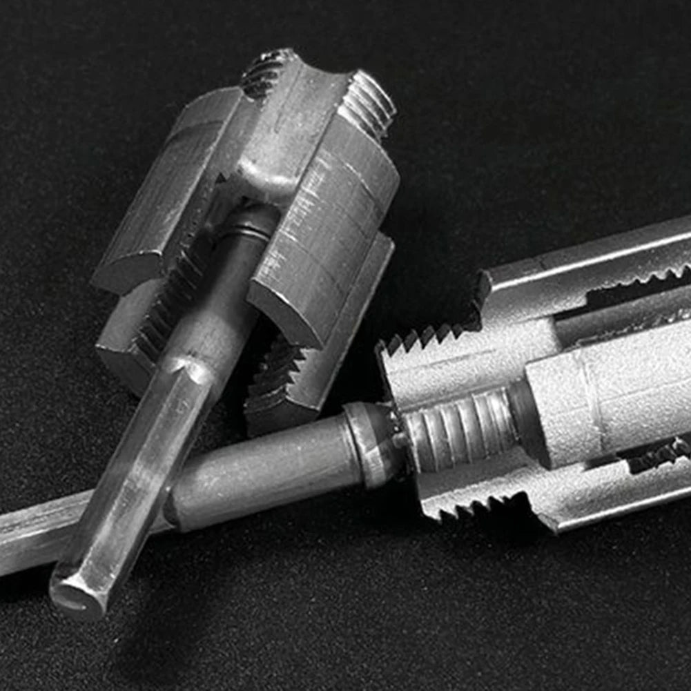 DN15 DN20 Pipe Threading Tool Hex Shank Die Internal External Threads 1/2&3/4 Water Pipes PPR PVC MPP Manganese Steel Detachable