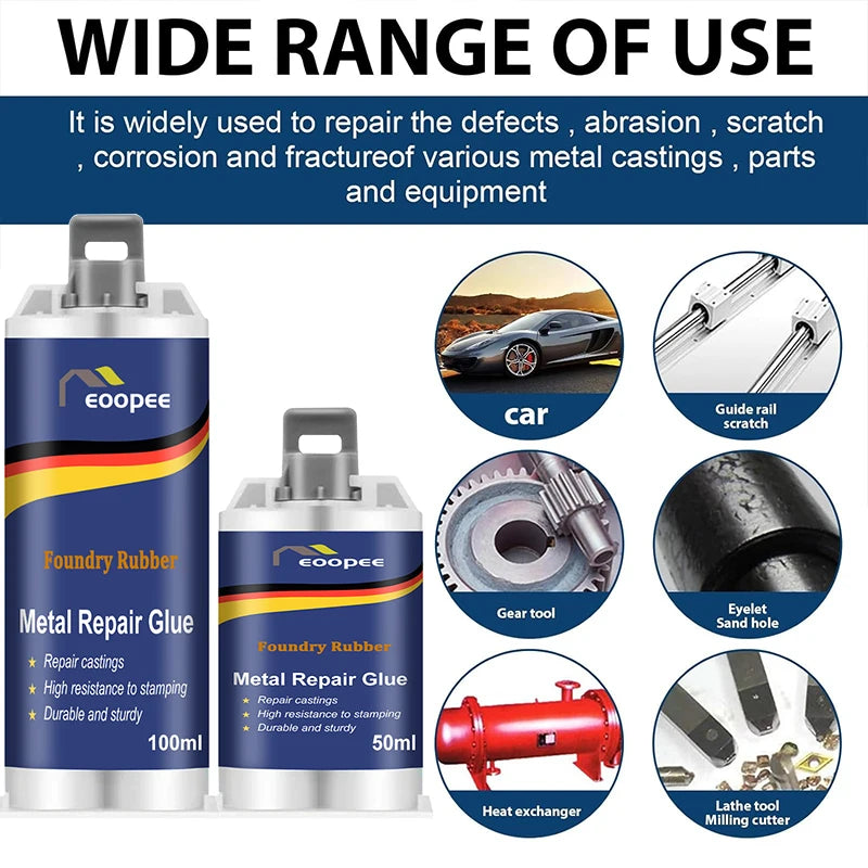 Extra Strong Metal Repair Glue – Cold Welding AB Adhesive