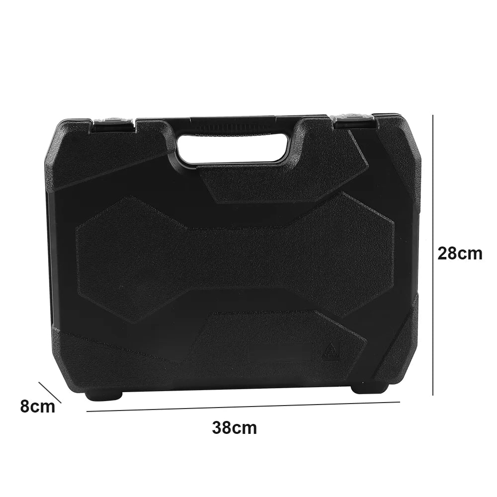 94pcs Ratchet Torque Wrench Combo 1/4 1/2 Ratchet Wrench Set Car Repair Tool Ratchet Spanner Screwdriver Bits Hand Tool