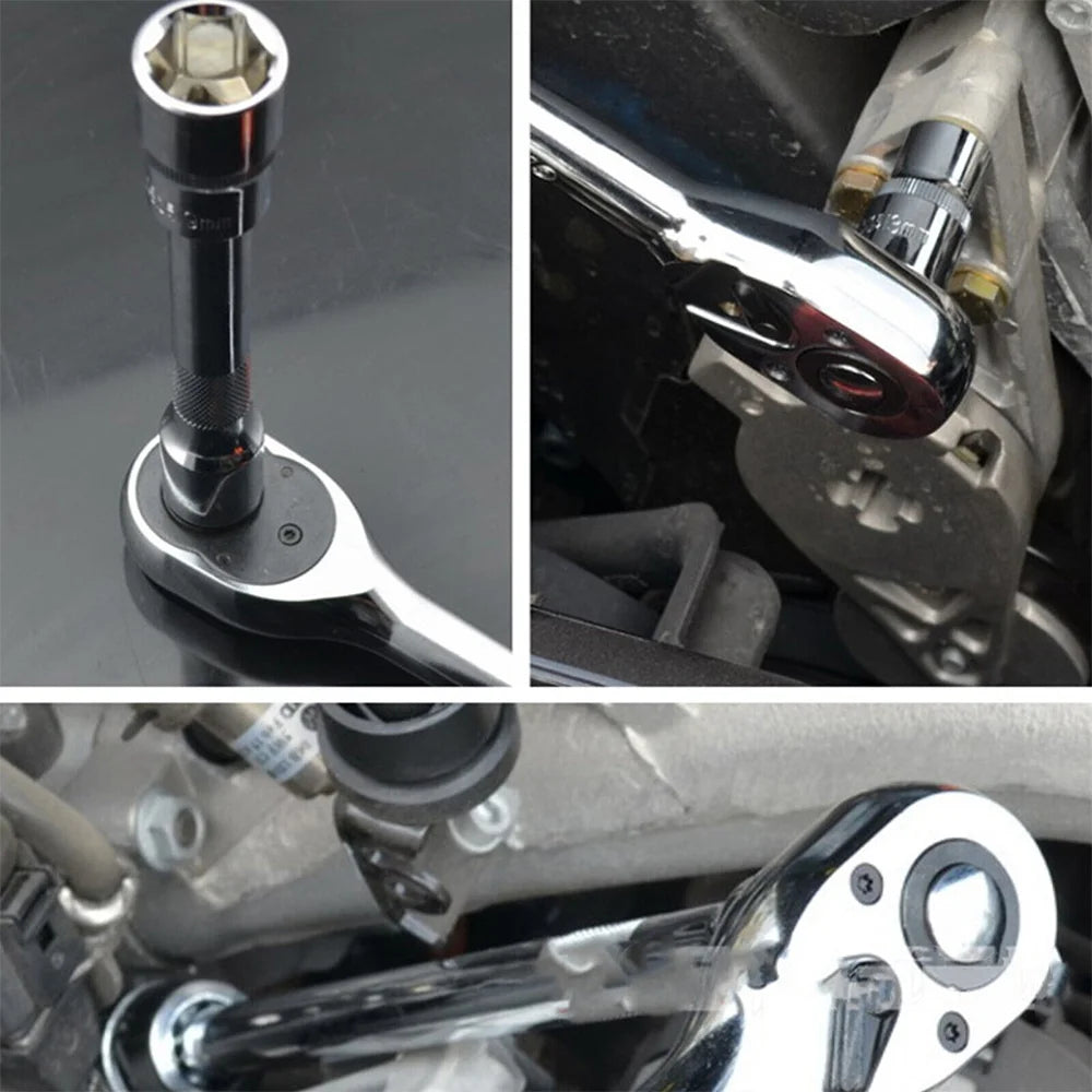 94pcs Ratchet Torque Wrench Combo 1/4 1/2 Ratchet Wrench Set Car Repair Tool Ratchet Spanner Screwdriver Bits Hand Tool