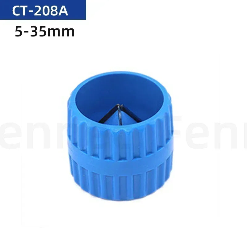 CT-208 / CT-209B Pipe Deburring Tool – 5–40mm Reamer for Metal & Plastic Pipes | Durable ABS / PP Handle, Spring Steel Blade